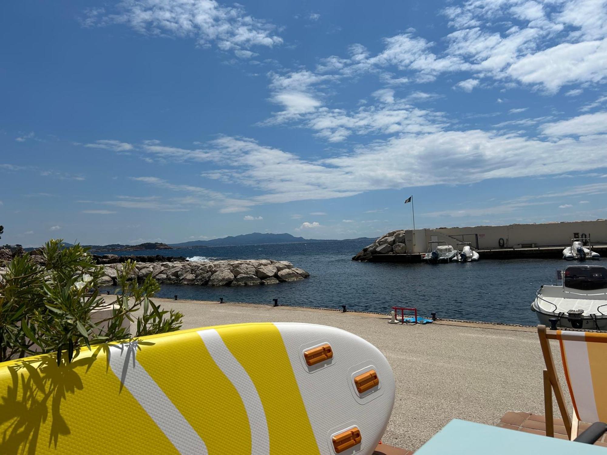 Horizon Bleu Bandol : Appartement Pieds Dans L'Eau Exterior foto